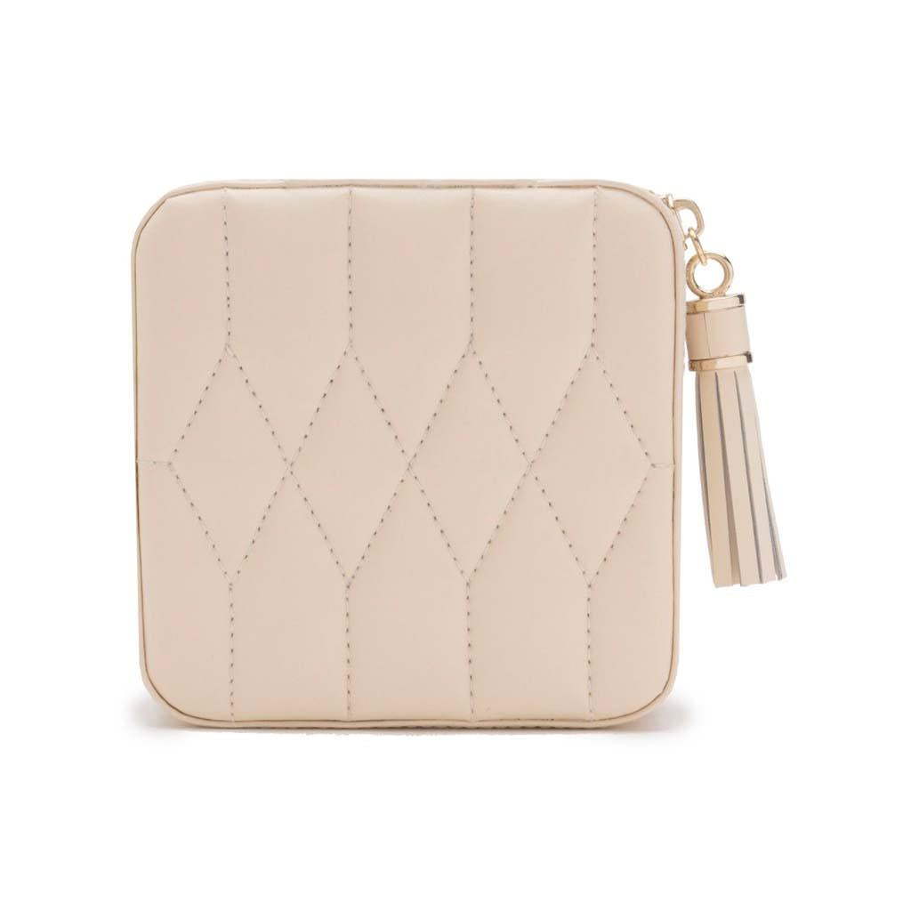 Ivory Caroline Zip Travel Case