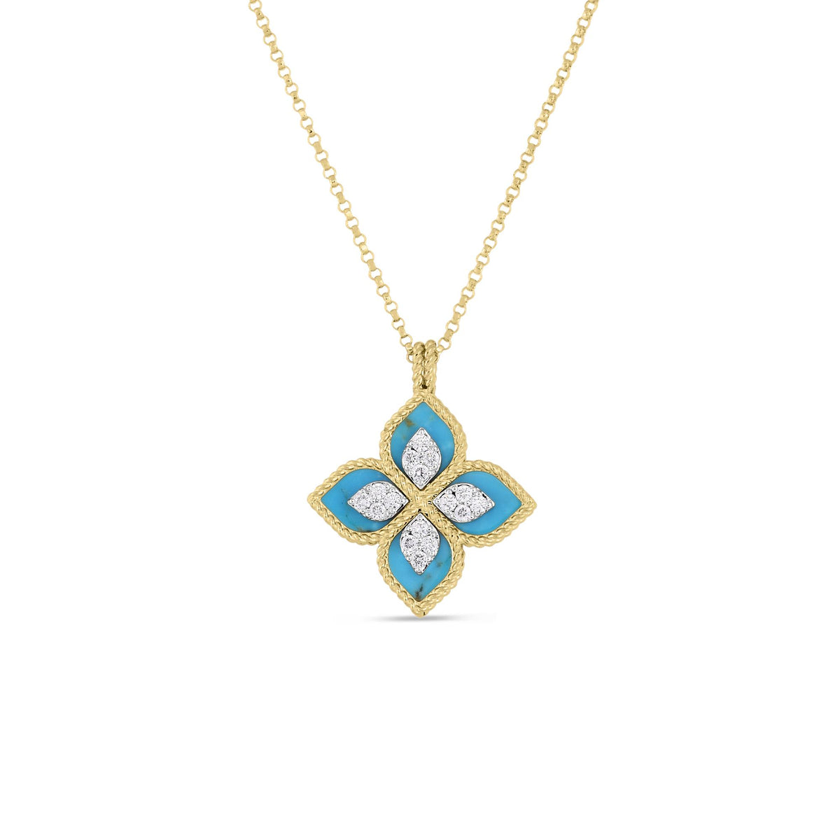 Venetian Princess Turquoise Pendant