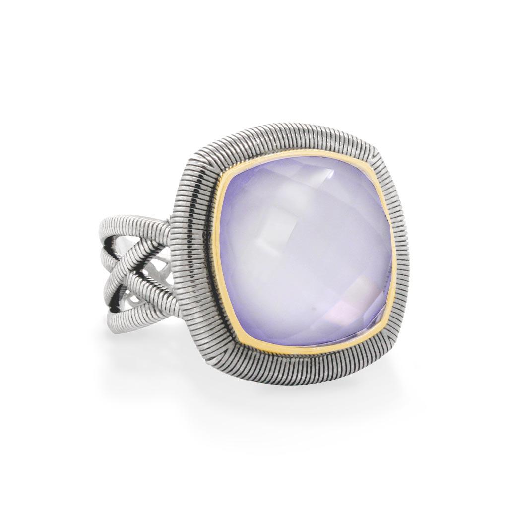 Lavender Cocktail Ring